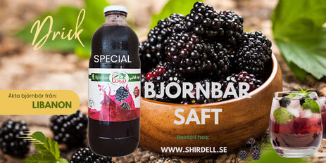 Upptäck den lockande smaken av libanesiskt björnbärssaft koncentrat!