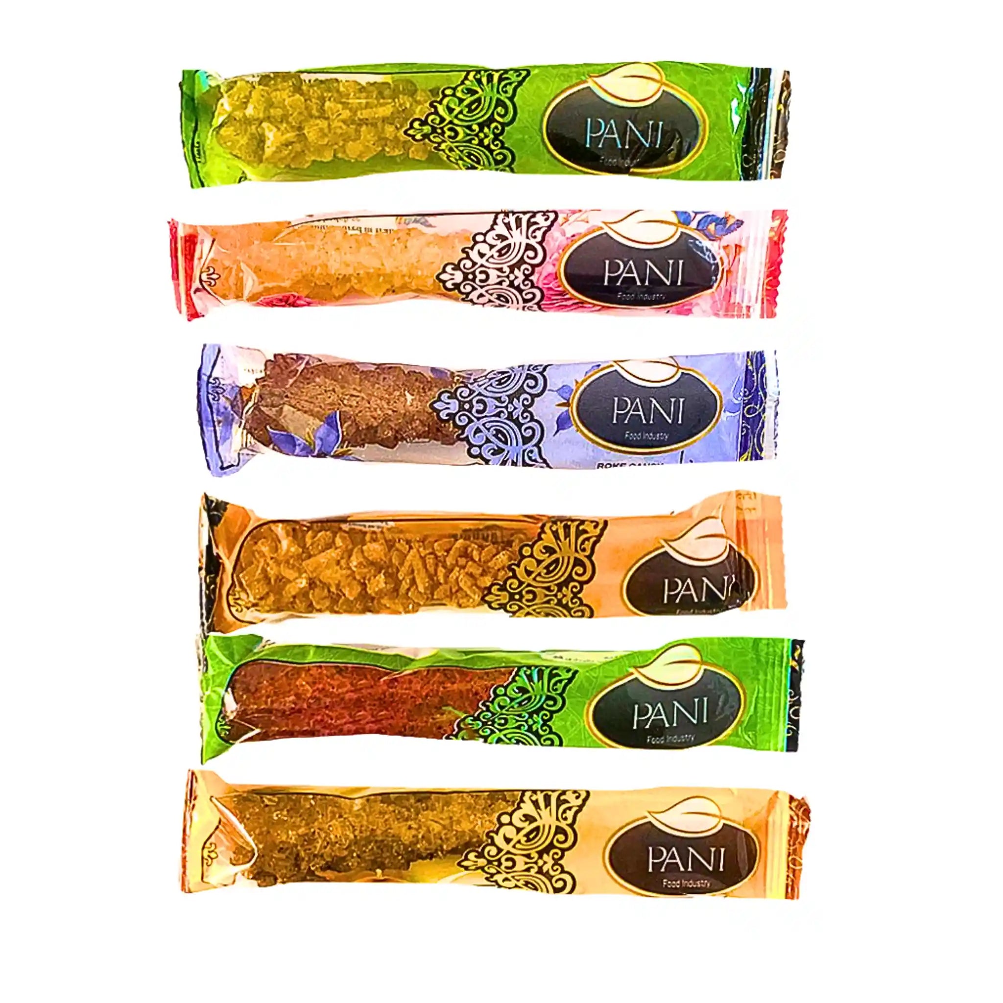 10 Pinnar Nabat Blandsmak PANI 200g | Iranskt Kristallsocker för Te
