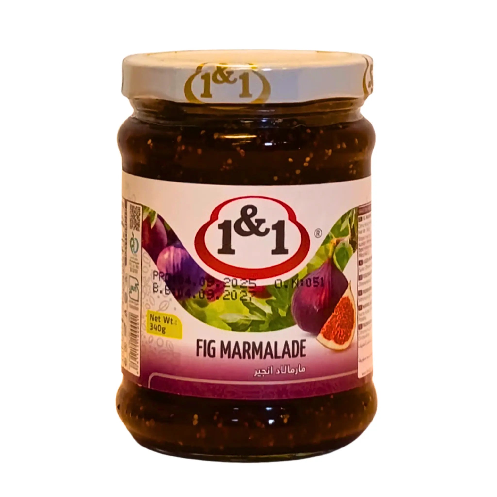 1&1 Iransk Fikonmarmelad 340g – Äkta persisk premiumkvalitet