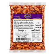 En påse Aftab Shirin Vattenmelonfrön Röda 200g | Persiska Rostade Vattenmelonkärnor / Jabani
