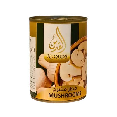 Al Quds Champinjoner Skivade 400g - Premium Svampkonserv