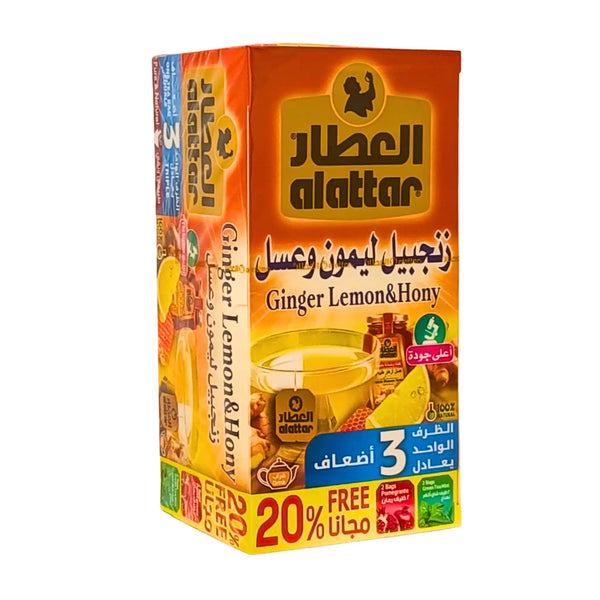 Al Attar Te Ingefära Citron & Honung | Värmande te med frisk smak