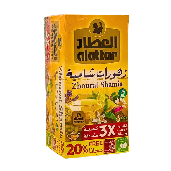 Al Attar Zhourat Shamia Te 20-p | Aromatiskt syriskt blomte