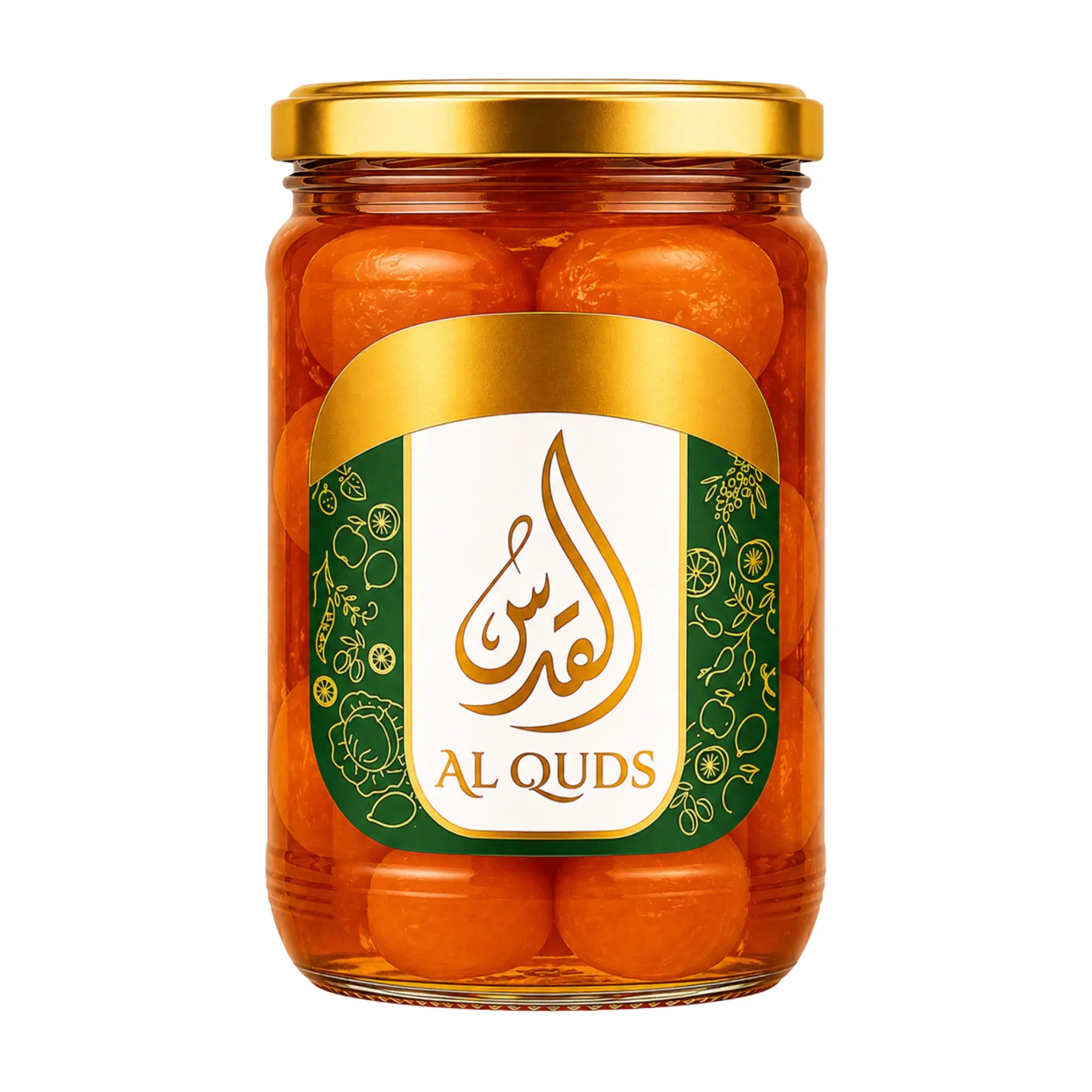 Al Quds Hela Aprikoser Marmelad 775g