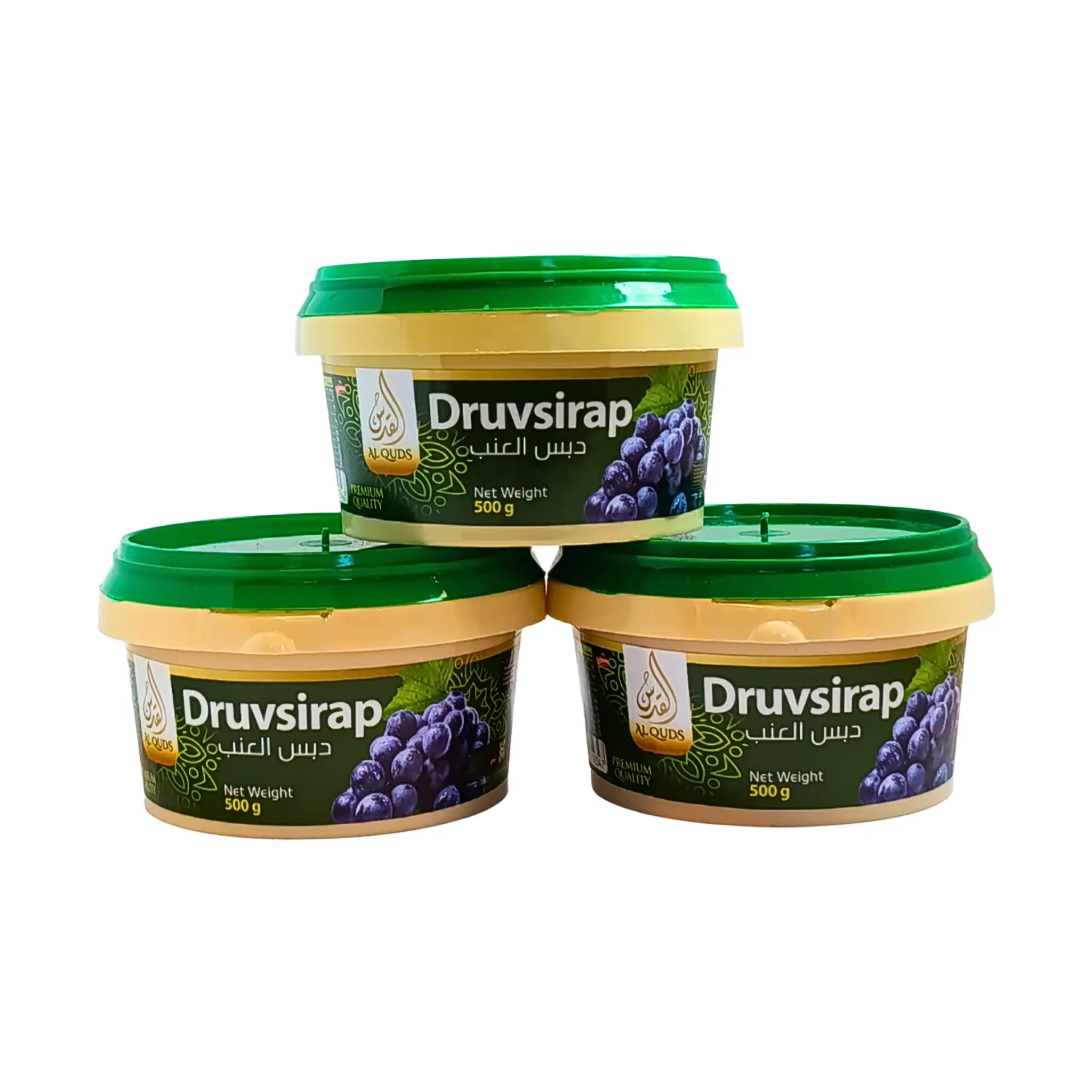 Al Quds Druvsirap 600g – Naturlig Grape Molasses (Pekmez)