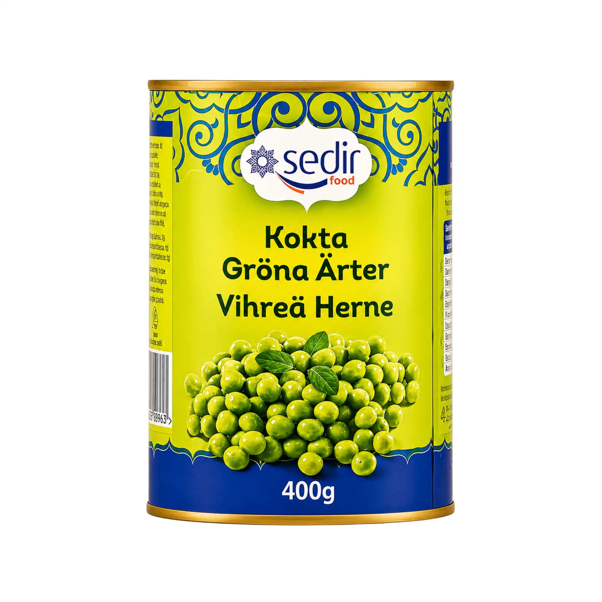 Sedir Ärtor i Burk, 400g