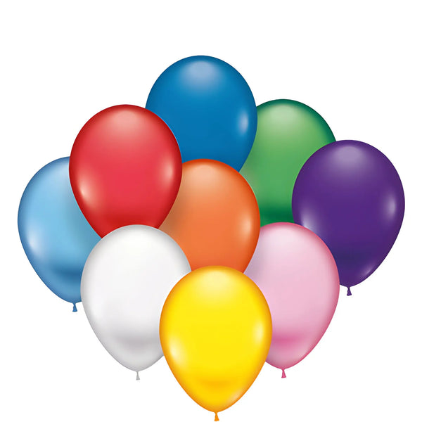 Balloons in different colors 20 pcs. 22cm diameter