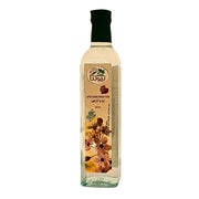 500ml flaska apelsinblomvatten med blomsteretikett, orientalisk smakessens.