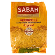 1 kg gul förpackning vermicelli nudlar av vete, Sabah Sharqi, orientaliska livsmedel.