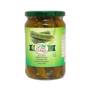Burk med inlagd gurka 400g, grön etikett, orientaliska delikatesser