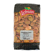 Förpackning med Lebsan Bondbönor Giant, torkade bondbönor 700g, orientaliska kolonialvaror.