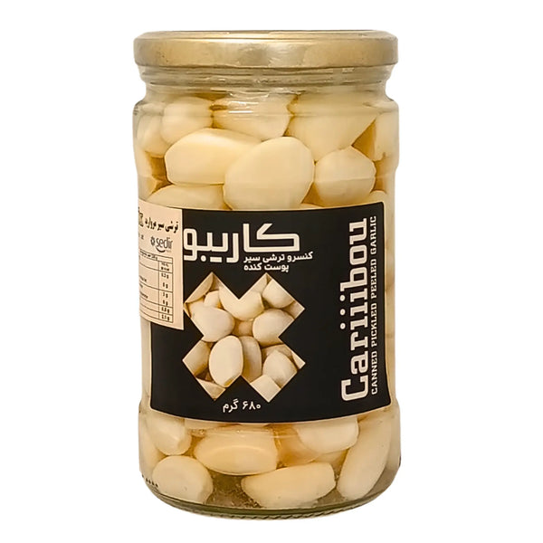 Cariibou Inlagd Vitlök Vit 720g – Smakrikt tillbehör