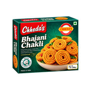 Chheda's Bhajani Chakli i kartong, spröta kryddiga indiska snacks