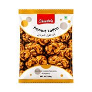 Förpackning med Chheda's Jordnötter Ladoo 200g på Shirdell.se.