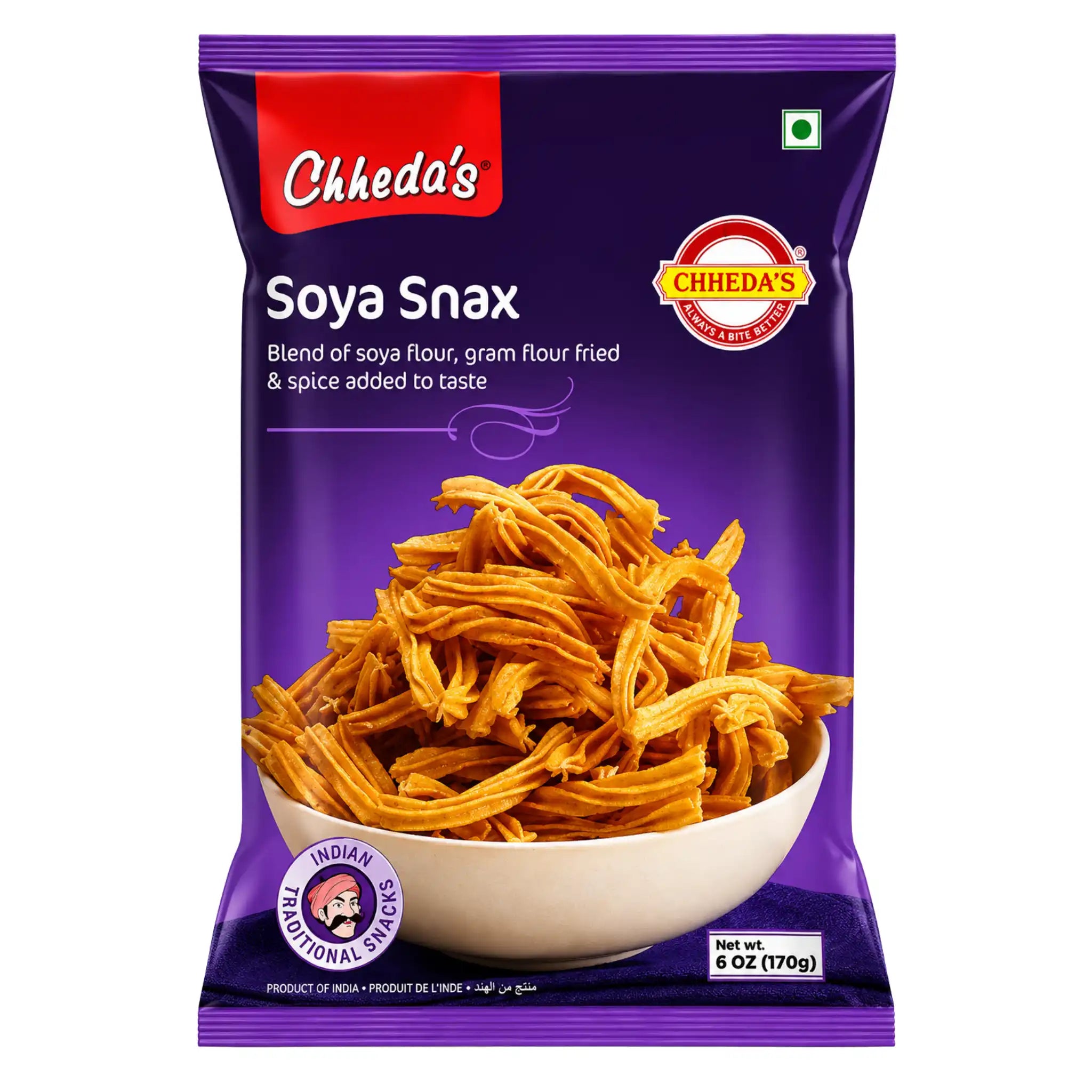 Chheda’s Soya Snax 170g – Krispigt Indiskt Sojasnack Online