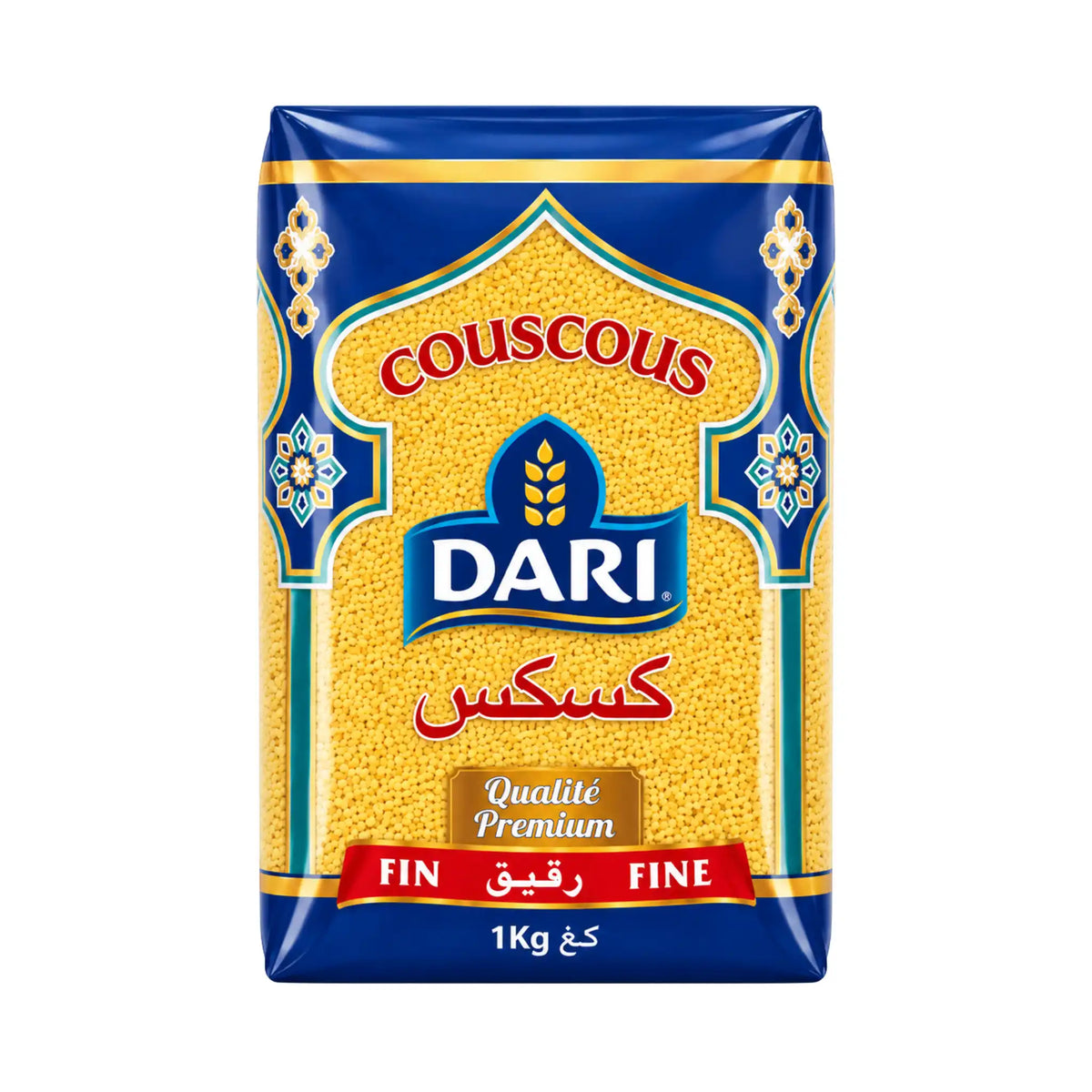 En påse med CousCous Fin DARI 1 kg