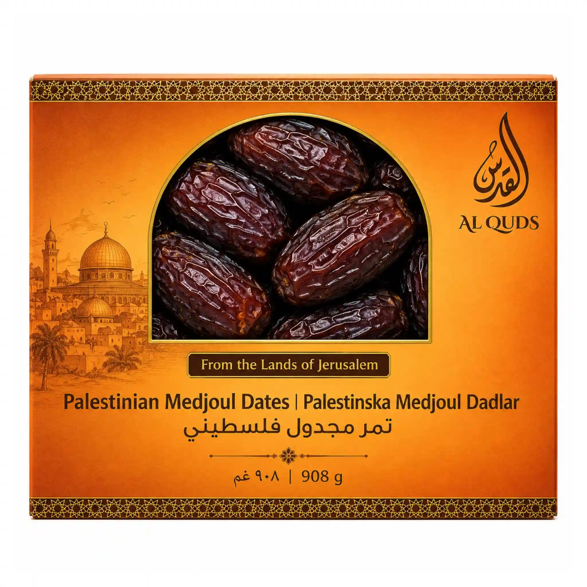 Premium Dadlar Medjoul Delight Al Quds 908g - Klass 1