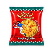 Dareme Chips Paprika 20g – liten påse med krispiga chips smaksatta med paprika.