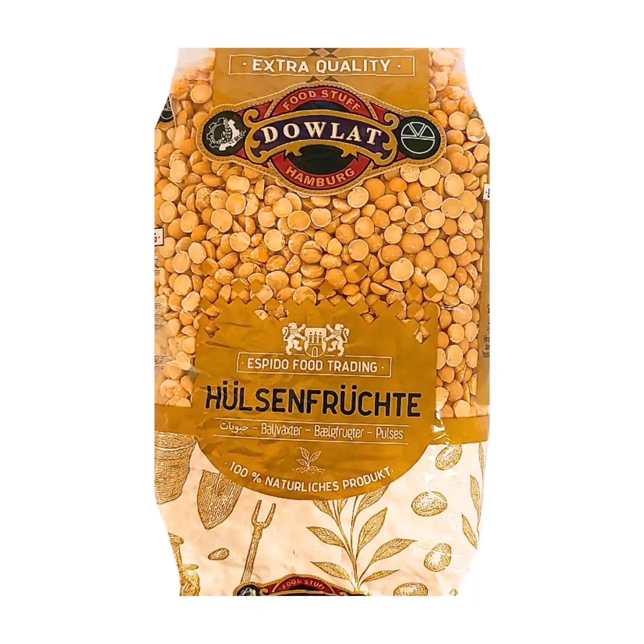 Dowlat Delade Kikärtor 1 kg (Lappeh) | Premium för Khoresht Gheimeh