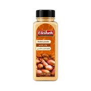 Elisheh schalottenlökpulver i glasflaska med svart lock och etikett, 200 g
