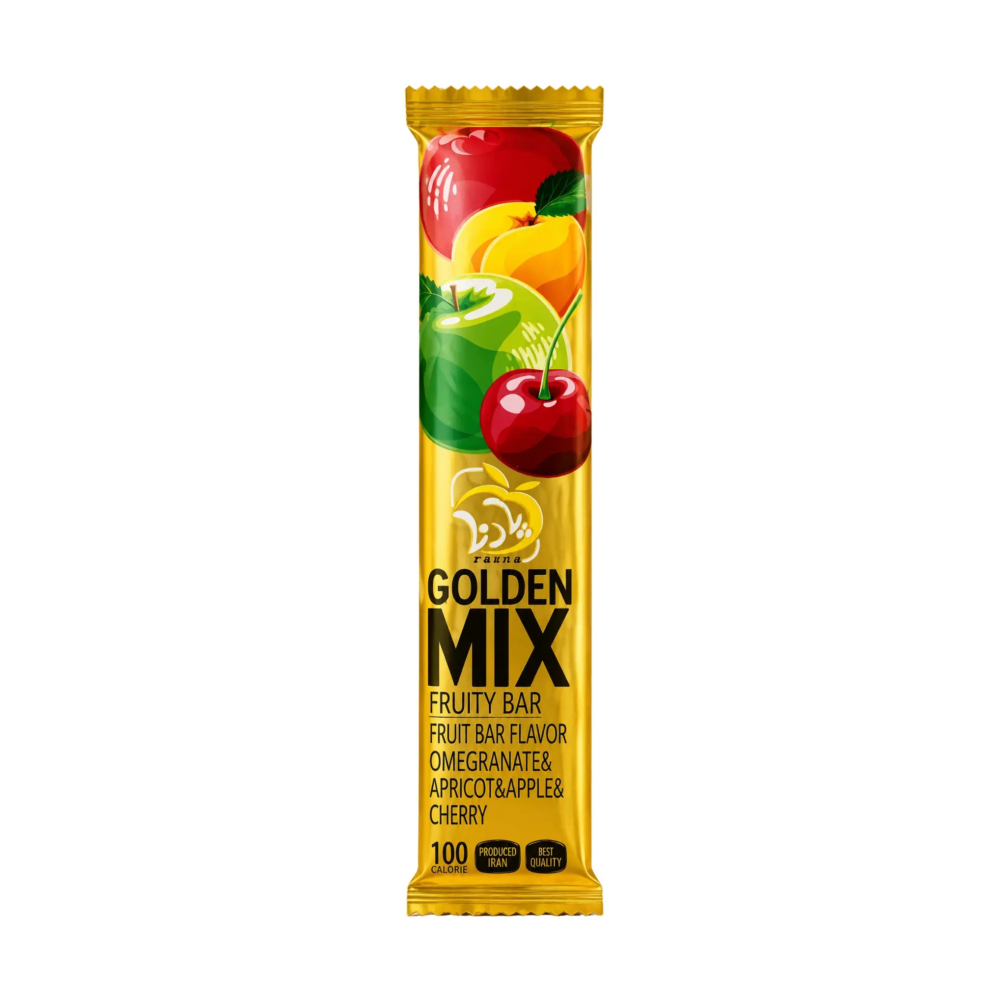 Parna Golden Mix Fruktbar 100g – Naturlig Fruktremse Granatäpple, Äpple & Körsbär