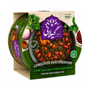 Gilani ghormeh sabzi med bönor, 460 g, blandade örter i förpackning