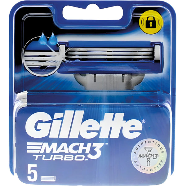 Gillette Mach3 Turbo 5st. blad