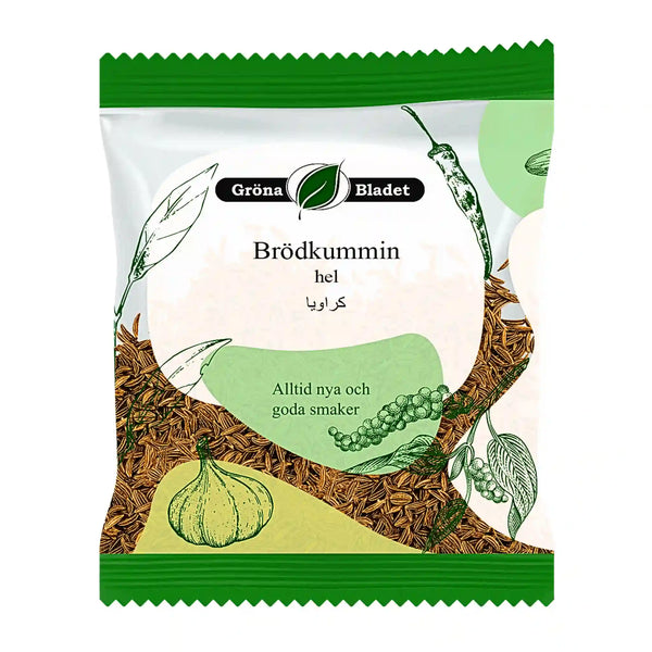 Gröna Bladet Brödkummin Hel 40g – Smak av tradition och värme