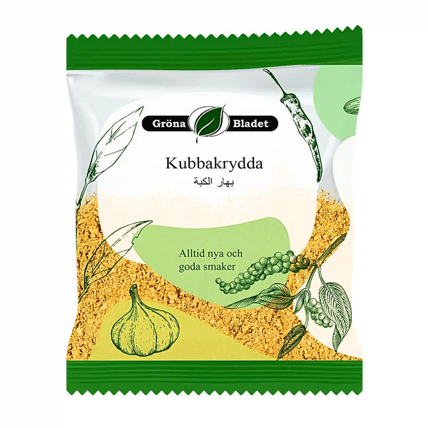 Gröna Bladet Bulgur Kubba Krydda 40g – För smakrik och autentisk Kubba