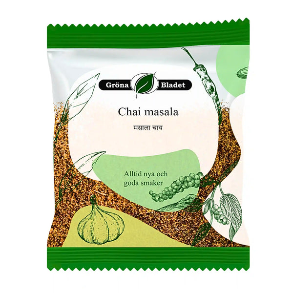 Gröna Bladet Chai Masala 30g – Kryddupplevelsen från Indien
