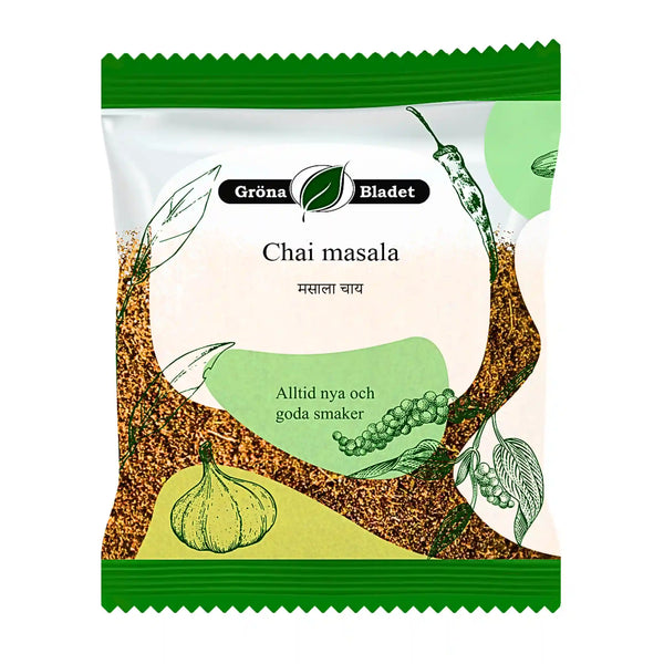 Gröna Bladet Char Masala 30g – Smakexplosion med varje tugga