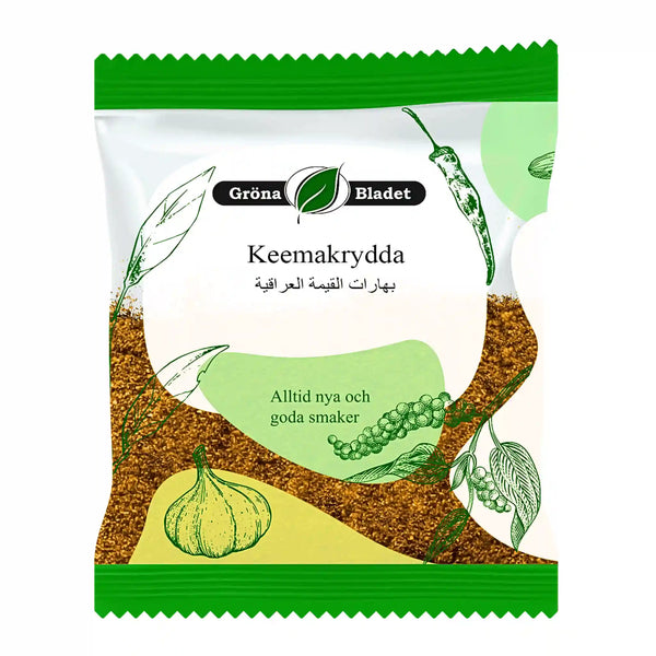 Gröna Bladet Keemakrydda 40g – Smakrik krydda till köttfärsrätter & keema