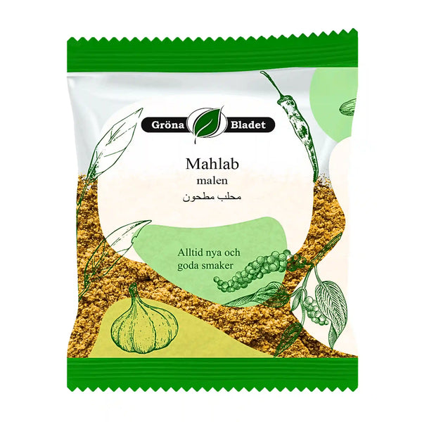 Gröna Bladet Mahlab Malen 30g – Aromatisk orientalinspirerad bakningskrydda