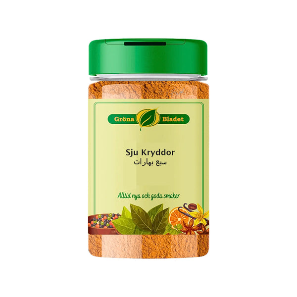 Gröna Bladet Sju Kryddor 120g – Aromrik kryddblandning för kött & grill