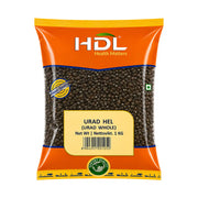 HDL urad-munbönor, svarta hela, 1 kg i påse