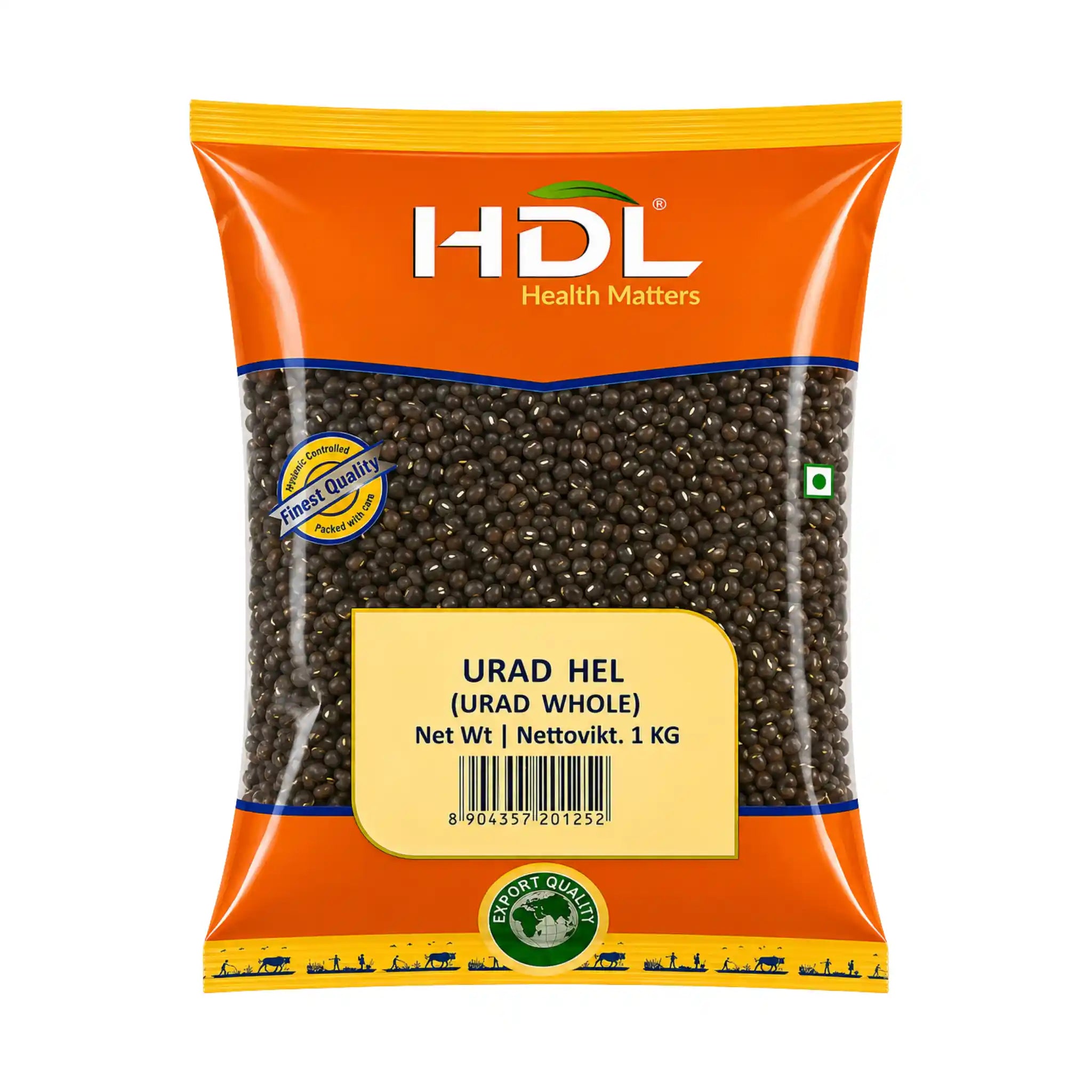 HDL بلاك أوراد دال (فاصوليا سوداء) 1 كجم