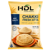 HDL Chakki Fresh Atta chapatimjöl i förpackning, 5 kg
