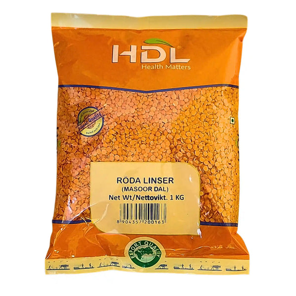 HDL Masoor Dal Red Lentils 1 kg