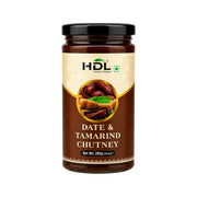 Chutneysås i glasburk med svart lock, HDL Date & Tamarind, 283 g