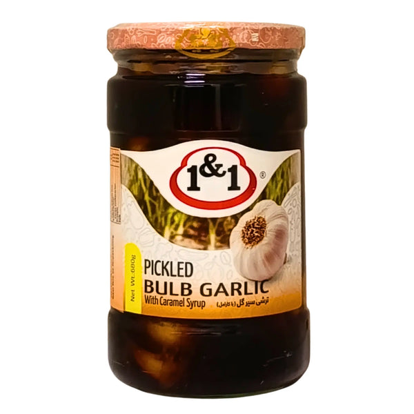 1&1 Inlagd Röd Vitlök Hel 720g | Traditionell Delikatess