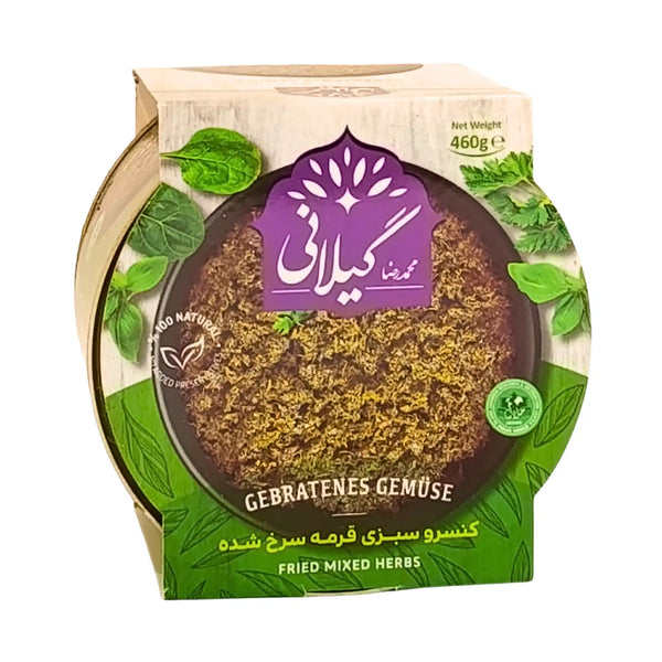 Iransk Gilani Stekt Qurme Sabzi 460g