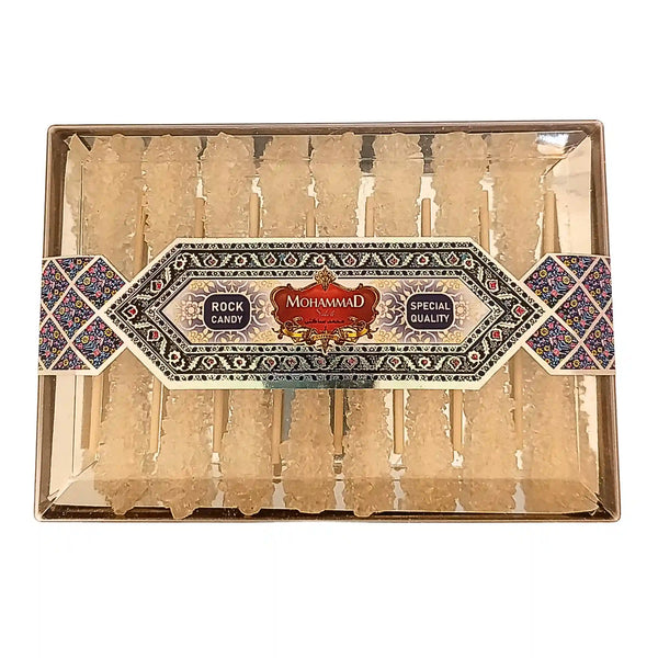 Nabat Kandisocker Vit – 16 Pinnar av Klassisk Sötma