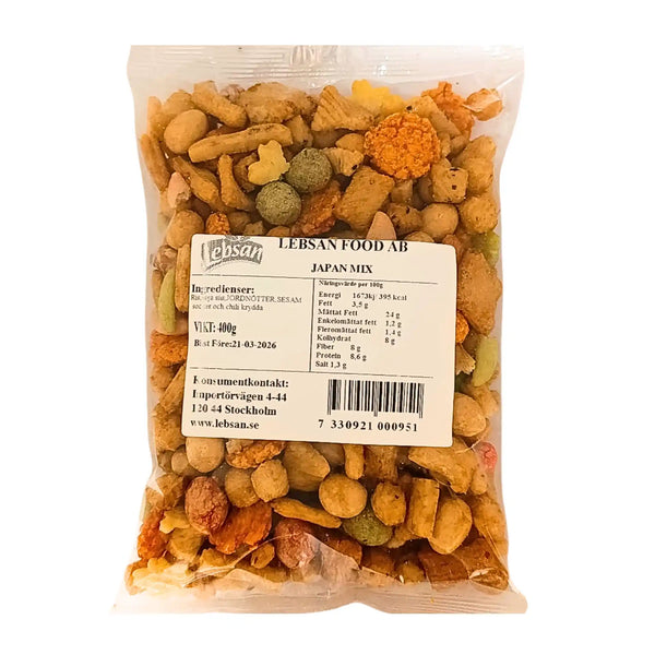 Japan Mix Lebsan 400g – Krispigt, färgstarkt och full av smak!