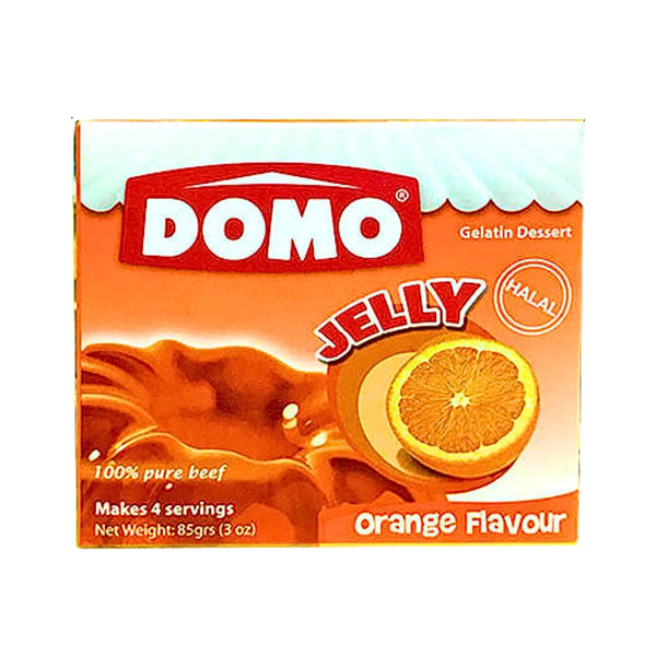 Jelly Domo Banana &amp; Strawberry Vegetarian 85g
