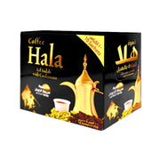 Orientaliskt kaffe med kardemumma, svart förpackning med guldig kanna och kaffekopp, 10-påsar.