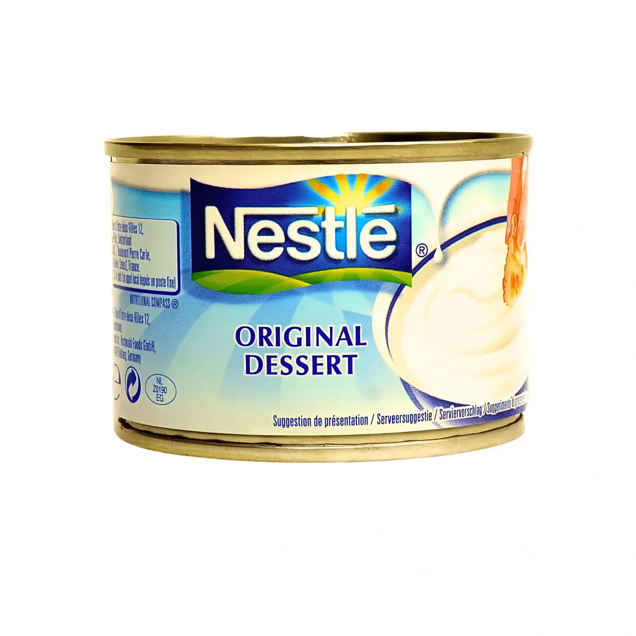 Nestlé Kaymak Naturel i burk, 170g, original dessert, orientalisk gräddprodukt