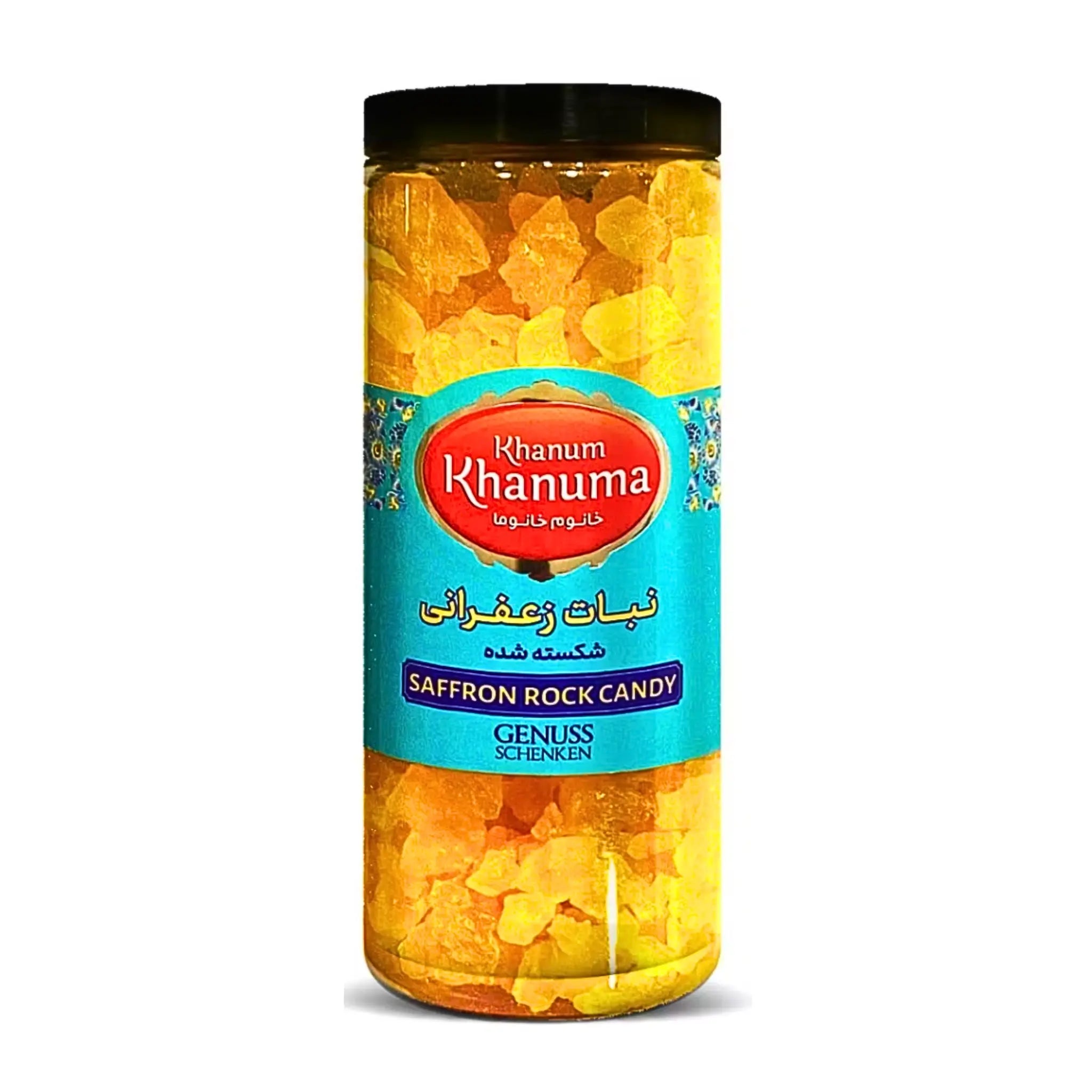 Khanum Khanuma Saffran Nabat Granulat 500g – Äkta Persiskt Kandisocker