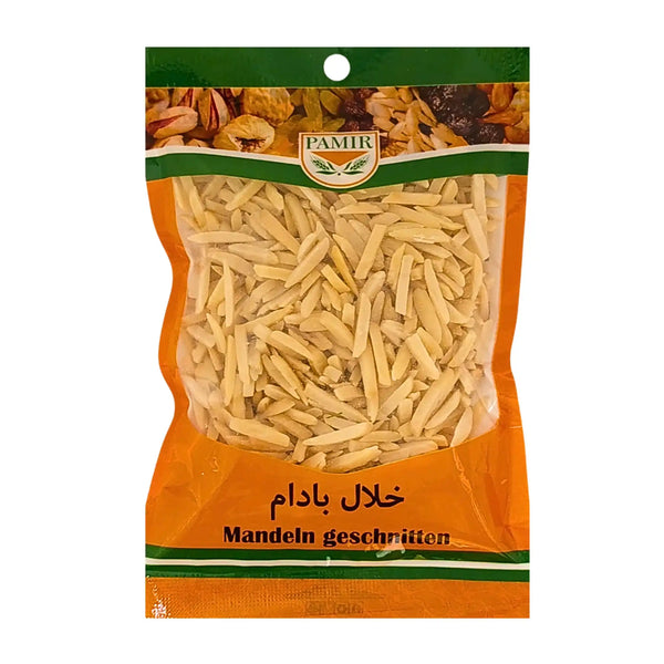 Khelal Badom Pamir 100g – Snittade Mandlar | Perfekt för Ris & Bakverk