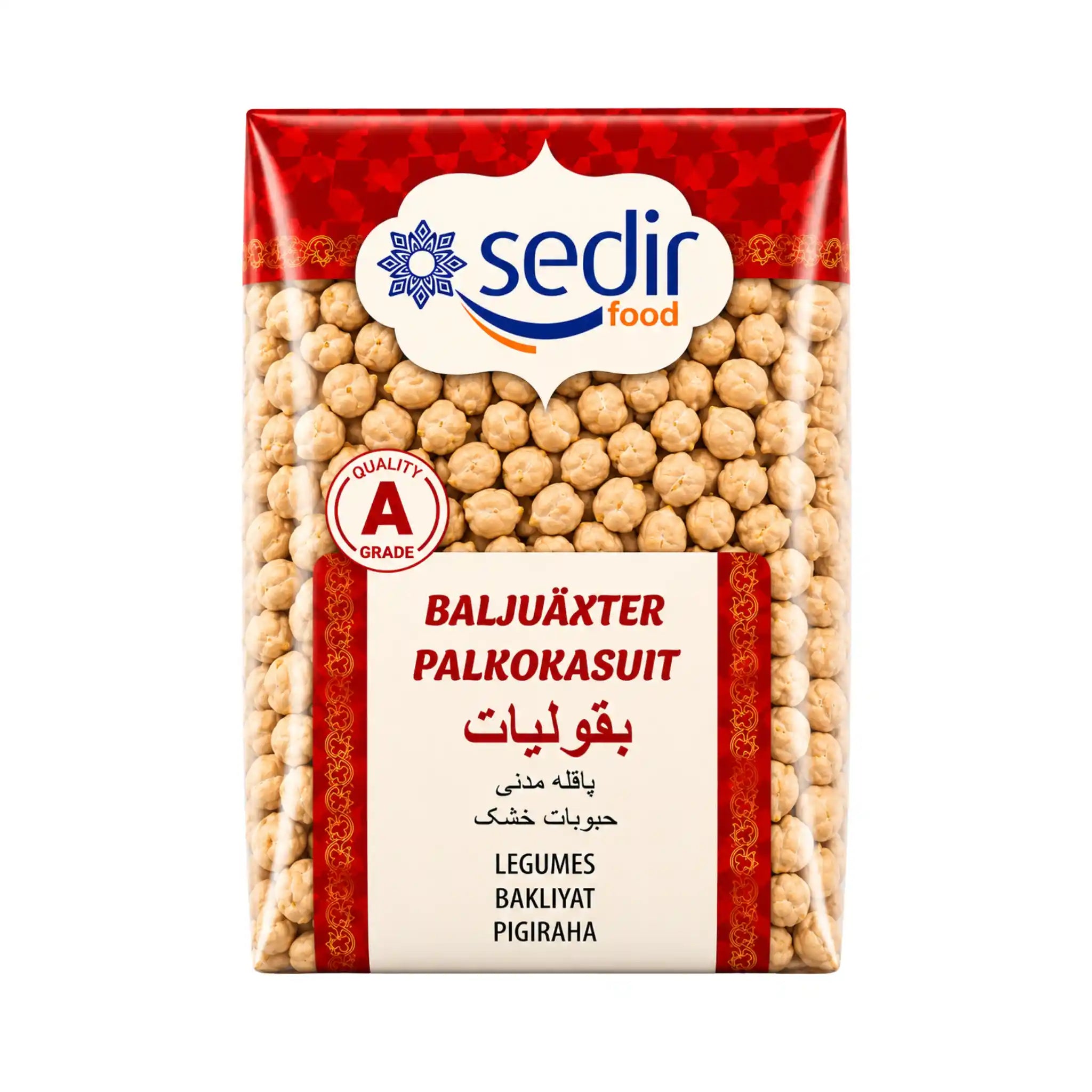 Kikärtor Stora Sedir 800g