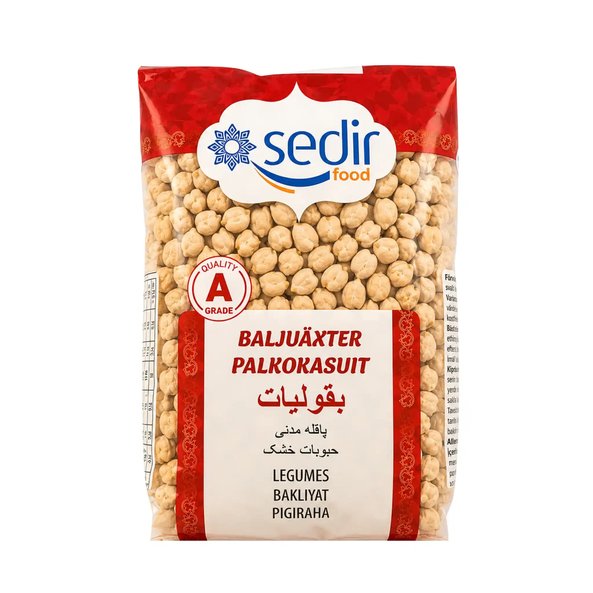 Kikärtor Stora Sedir 800g